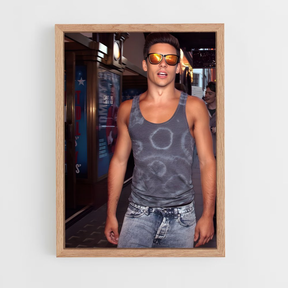 Poster Chris mears – affiche Plongeon au tremplin (vue 4)